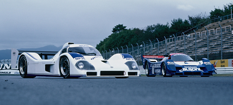 You can see how the P35 compared to its blockier, simpler predecessor here. Photo Credit: Nissan Heritage